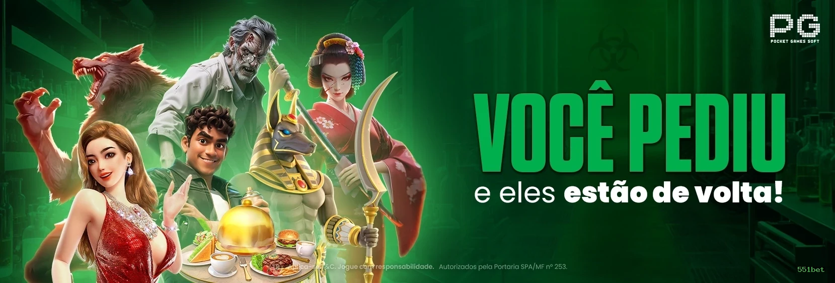 Vídeo Slots 551bet